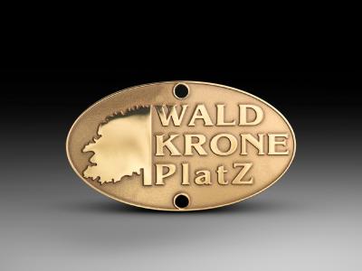 Шильд "WALD KRONE"