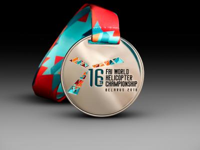 Медаль WORLD HELICOPTER CHAMPIONSHIP