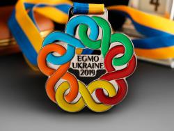 Медаль EGMO UKRAINE