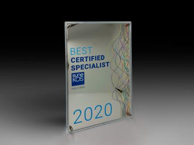 Диплом BEST CERTIFIED SPECIALIST