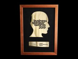 Диплом bussines speaker awards 