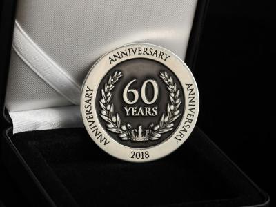 Монета "60 years"